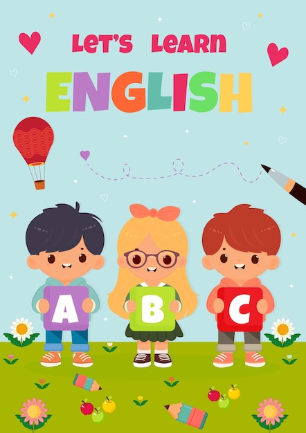 المنتج الرقمي لتعلم اللغة الإنجليزية للأطفال